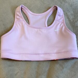 Nike Pro Older Kids' (Girls') Dri-FIT Reversible Sports Bra, est. Medium (10-12)